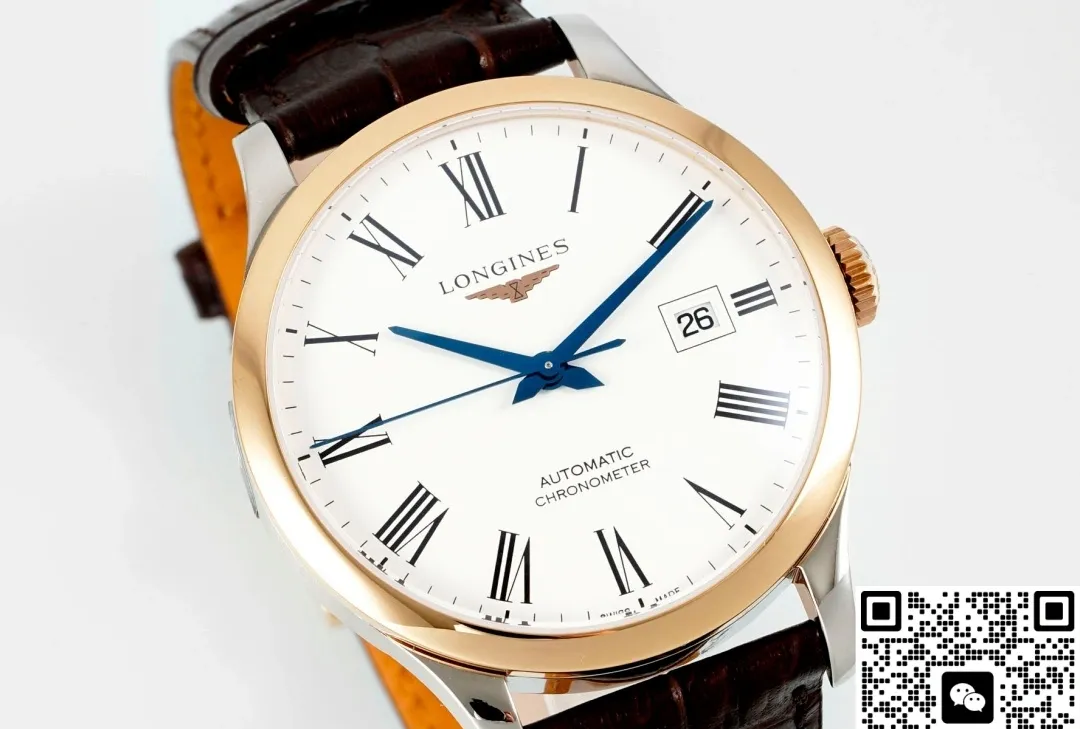 AF Factory Longines Record L2.821.5.11.2 1:1 Best Edition Replica Watch